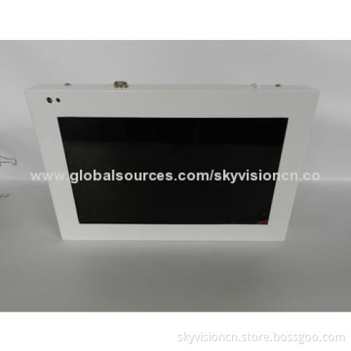 Wi-Fi digital photo frame with RJ45, high resolution, wall mountableNew